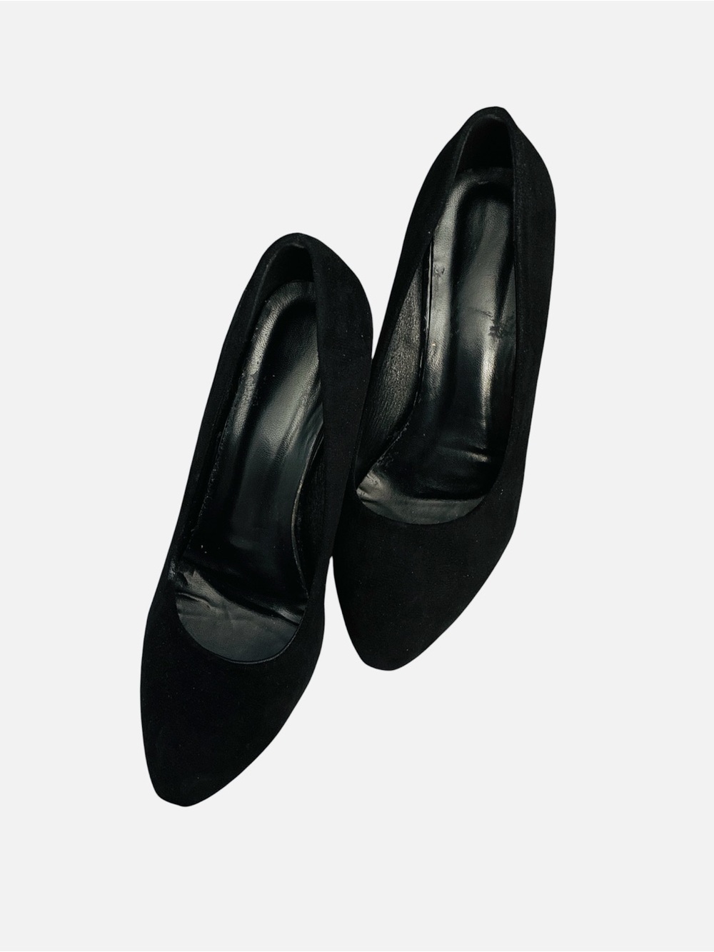Classic Black Pointed Toe Pumps - Women